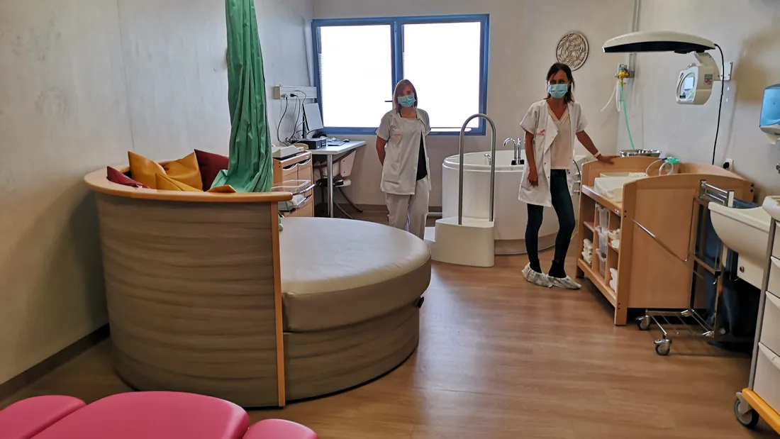 Salle nature accouchement